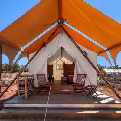 Glamping Tent near the Grand Canyon